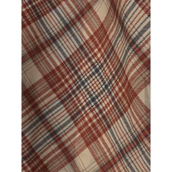 Rolla's Plaid Bootcut Pants •Women M/ 10• High Rise Pomegranate Casual Rollas - Picture 12 of 16